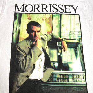 Morrissey White NOS Adult L T-Shirt